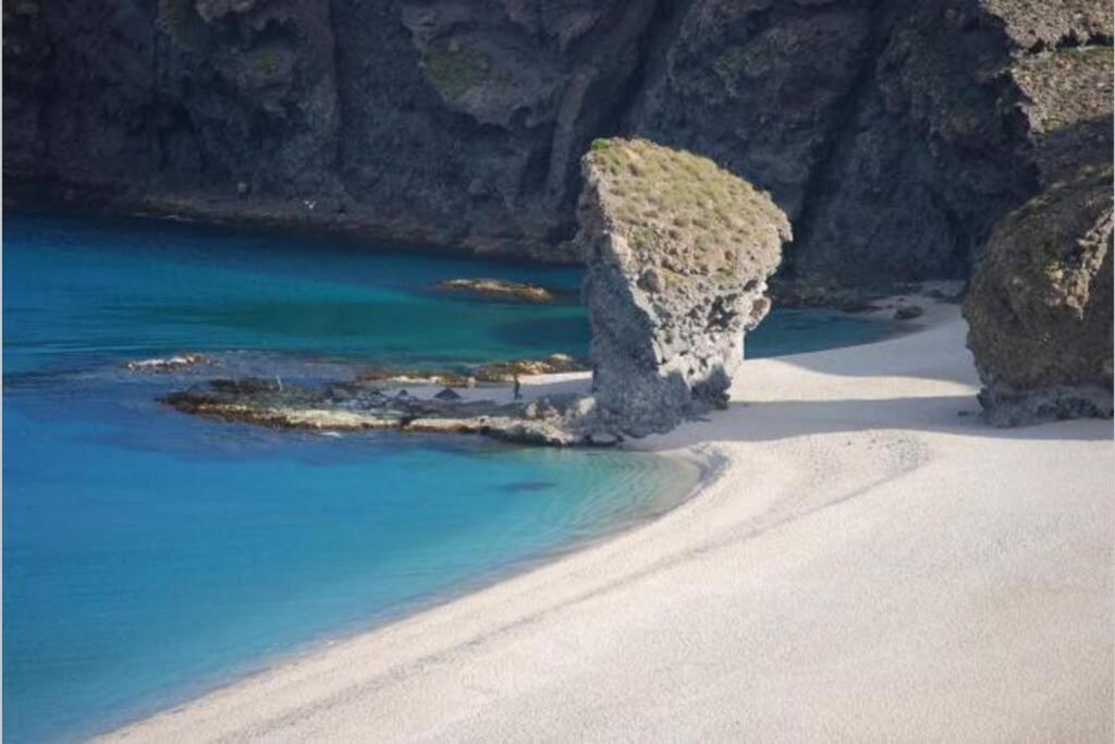 Atico Con Encanto En Cabo De Gata. A 100M De La Playa. Carboneras Kültér fotó